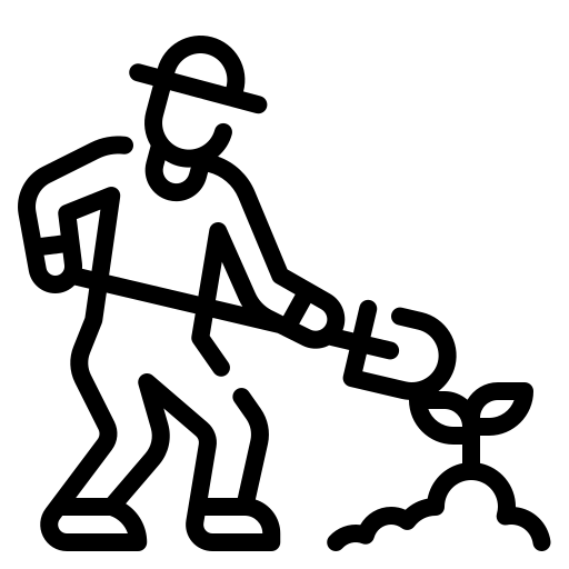 pagès cultivant